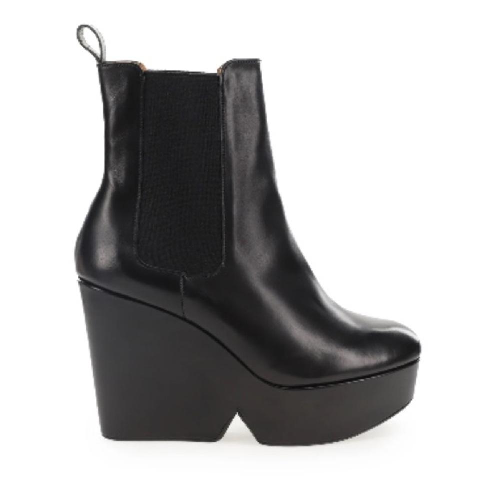 NIB Robert Clergerie Beatrice Ankle Boot Black Calfskin Size 8.5 - Picture 15 of 15